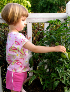 Kids gardening